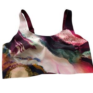 Knix Catalyst Sports Bra L High Support Multicolor Flow Motion